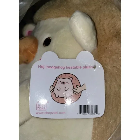 Shopzoki Hedgehog Plush Pillow With Microwaveable Seed Bag - 2021 Edition - Picture 12 of 12